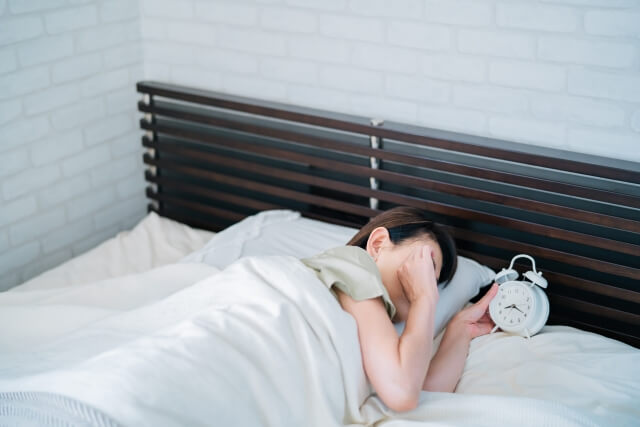 しっかりとした睡眠をとる