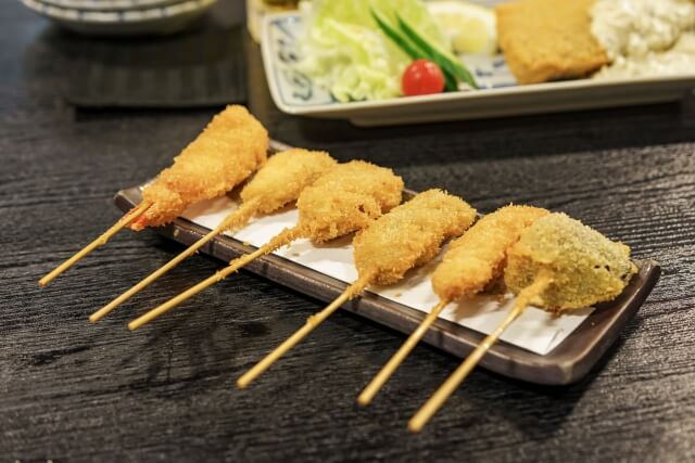 揚げ物や脂身の多い肉