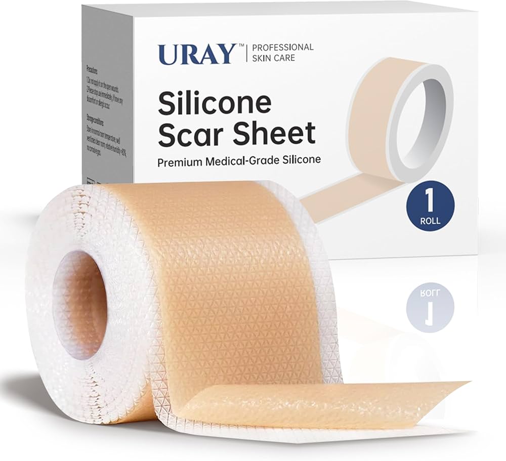 URAY 傷跡ケアテープ（silicone Scar Sheet） 4×150cm 1巻