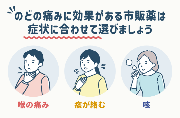 喉の腫れを緩和ができる市販薬の選び方
